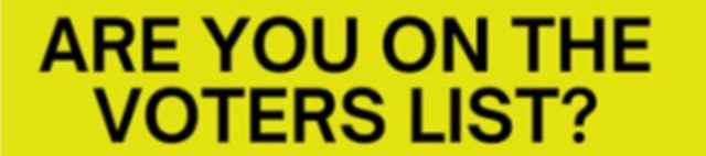 Municipal Election Monday October 26, 2026
